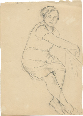 Дорфман Елизавета Григорьевна. Женский портрет 